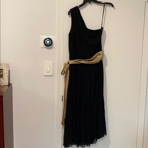 Banana Republic tee-length dress.